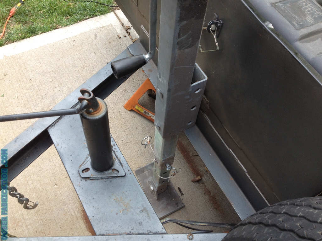 How to Replace Wood Deck on Flatbed Trailer DIY METAL FABRICATION